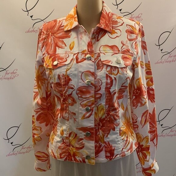 Coldwater Creek Jean Jacket. Size XS. Button Up. Cotton/Spandex. B83. - Picture 1 of 5